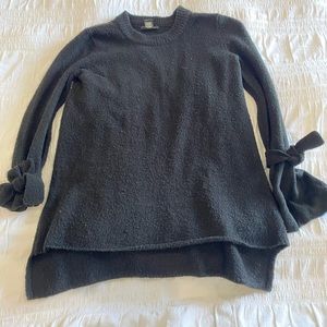 Black knit sweater